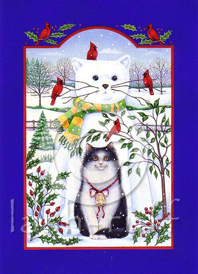 snowcat and cat