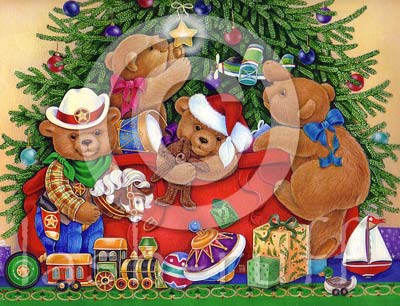bears and tree