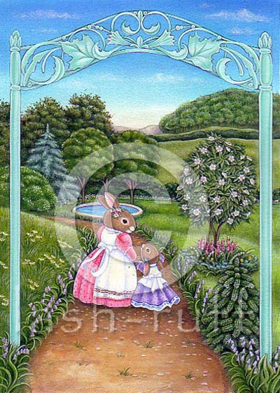 Bunnies interior