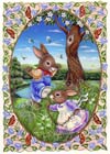 skipping bunnies