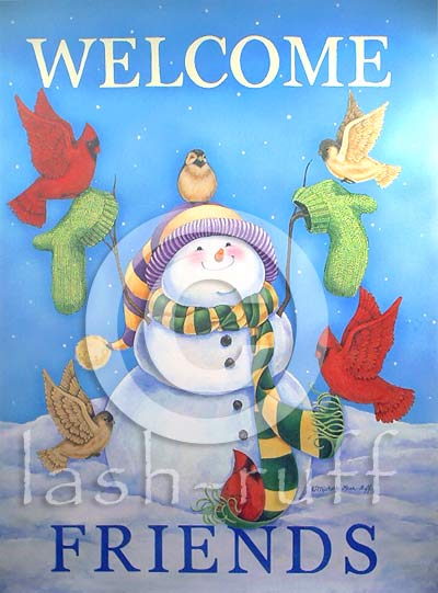 snowman flag
