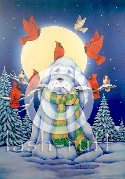 snow puppy flag