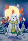 snow puppy flag