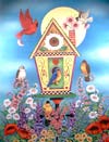 birdhouse flag