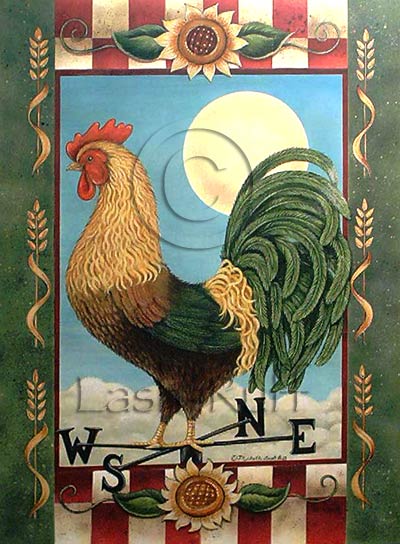 Rooster Flag